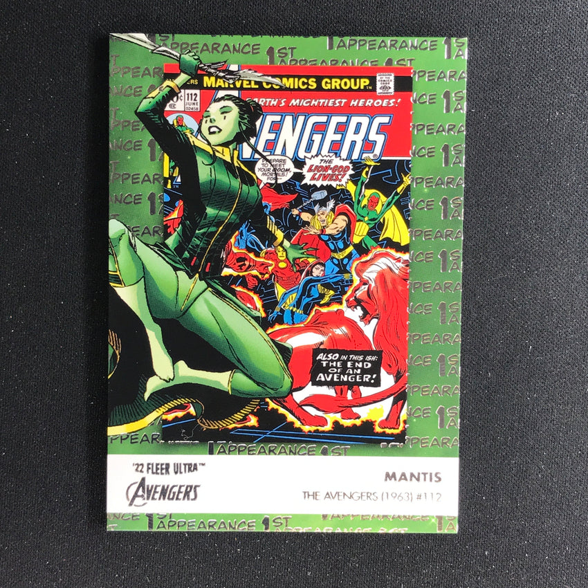 2022 Fleer Ultra Avengers MANTIS 1st Appearances Base #7