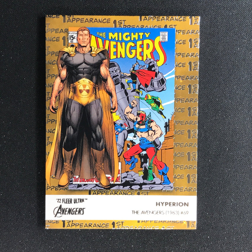 2022 Fleer Ultra Avengers HYPERION 1st Appearances Base #8