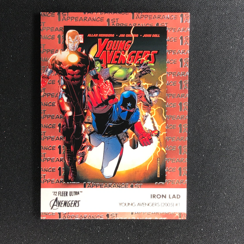 2022 Fleer Ultra Avengers IRON LAD 1st Appearances Base #12
