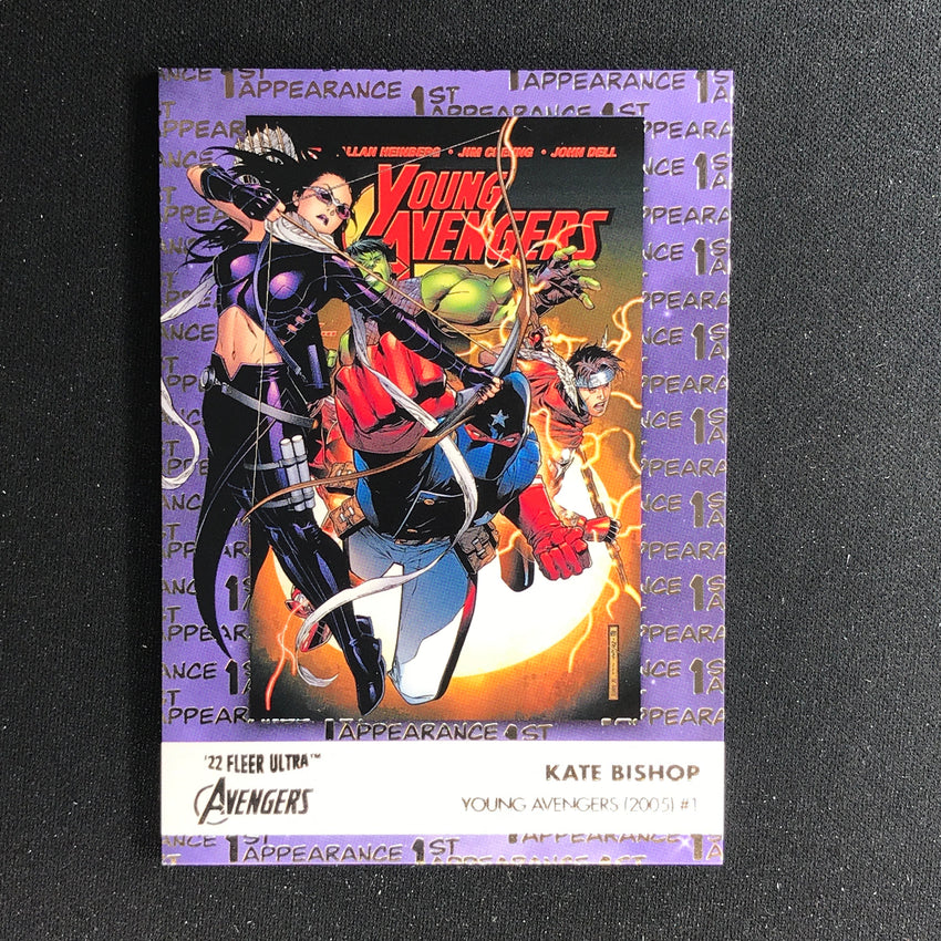 2022 Fleer Ultra Avengers KATE BISHOP 1st Appearances Base #14