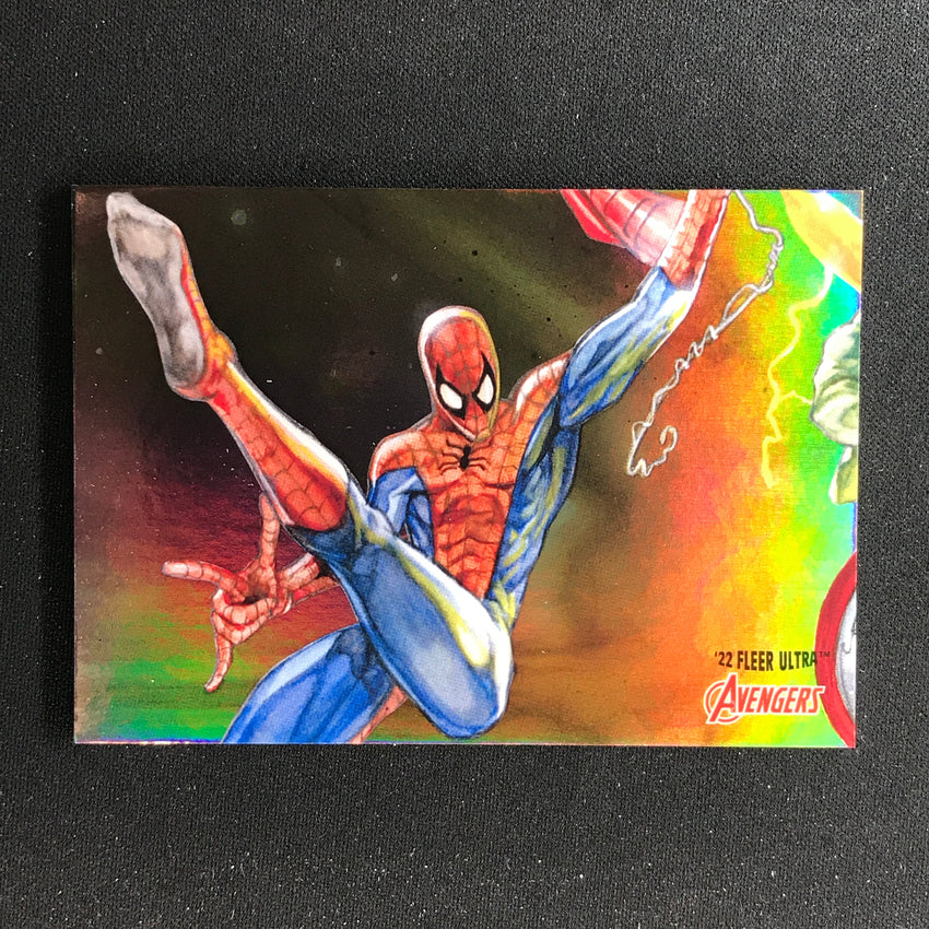 2022 Fleer Ultra Avengers Spider-man 3x3 No 1