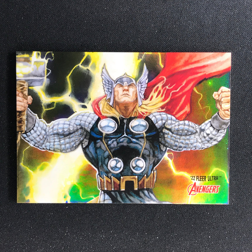 2022 Fleer Ultra Avengers Thor 3x3 No 3