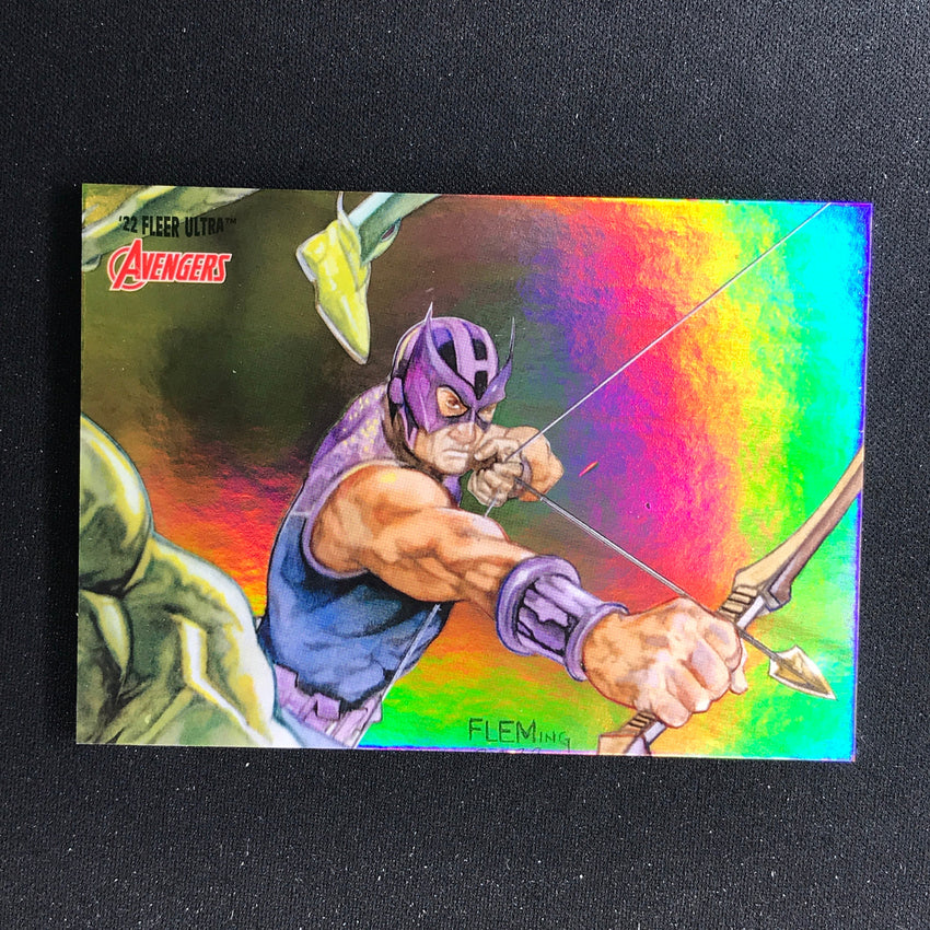 2022 Fleer Ultra Avengers HAWKEYE 3x3 #5