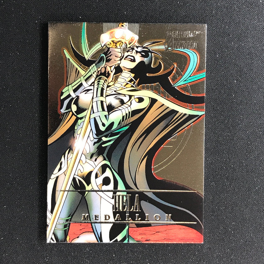 2022 Fleer Ultra Avengers HELA Medallions Base #16