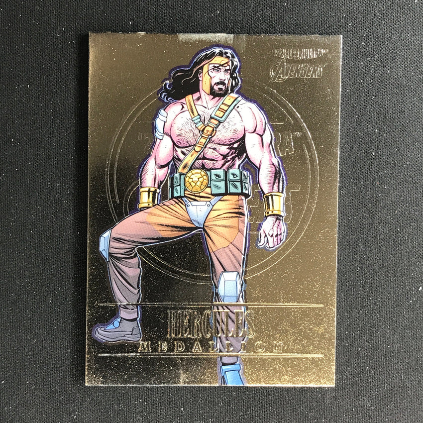 2022 Fleer Ultra Avengers HERCULES Medallions Base #18