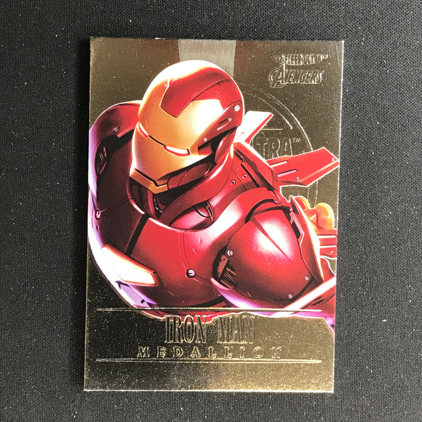 2022 Fleer Ultra Avengers IRON MAN Medallions Base #20