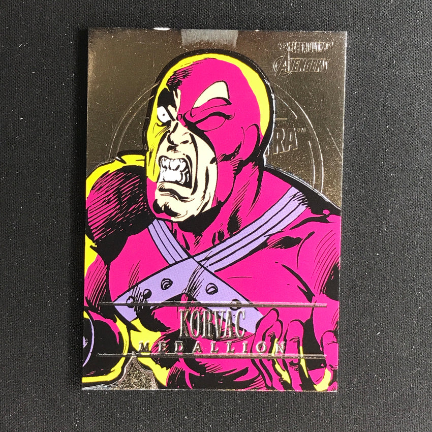 2022 Fleer Ultra Avengers KORVAC Medallions Base #21