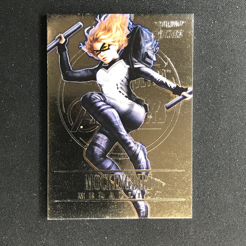 2022 Fleer Ultra Avengers MOCKINGBIRD Medallions Base #27
