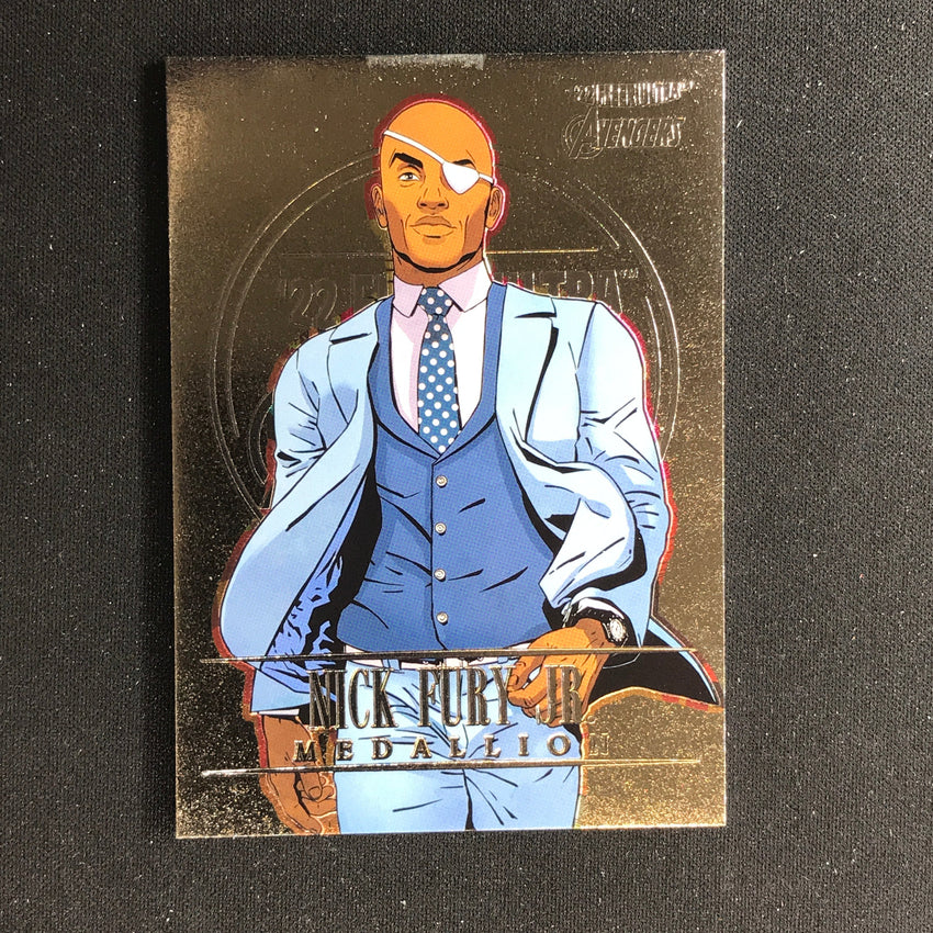 2022 Fleer Ultra Avengers NICK FURY JR. Medallions Base #29