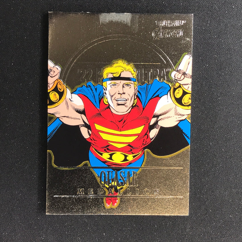 2022 Fleer Ultra Avengers QUASAR Medallions Base #31