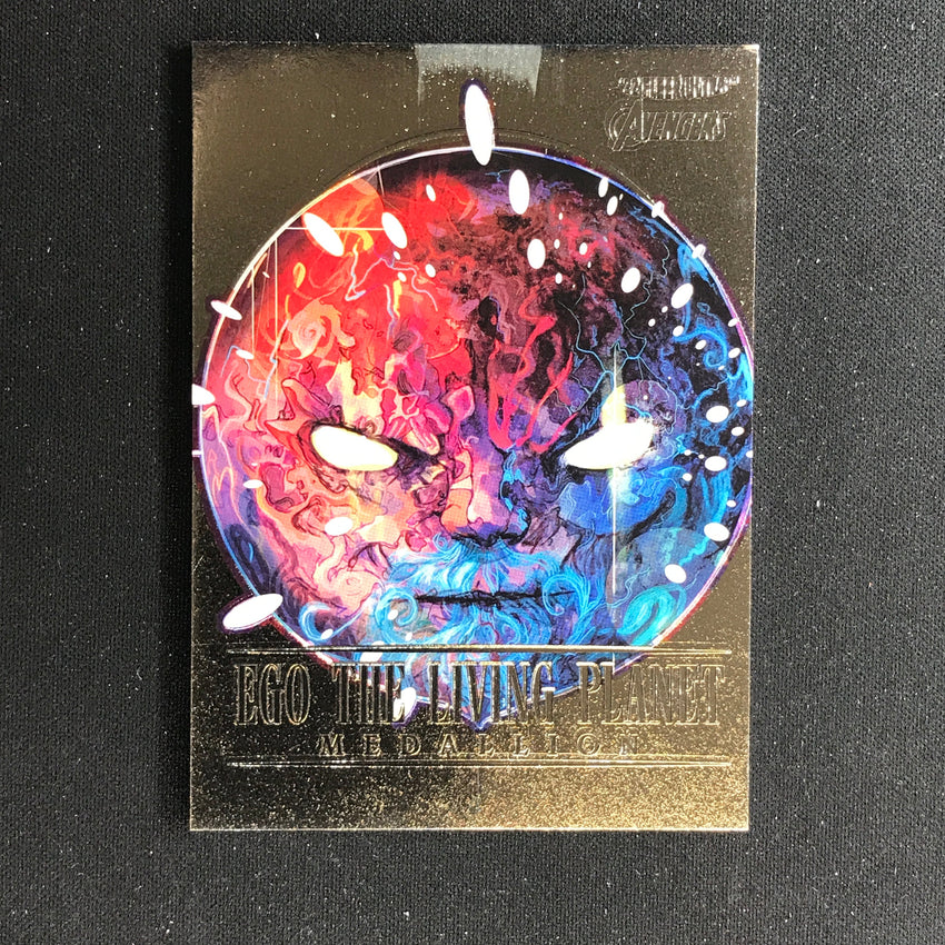 2022 Fleer Ultra Avengers EGO THE LIVING PLANET Medallions Base #32