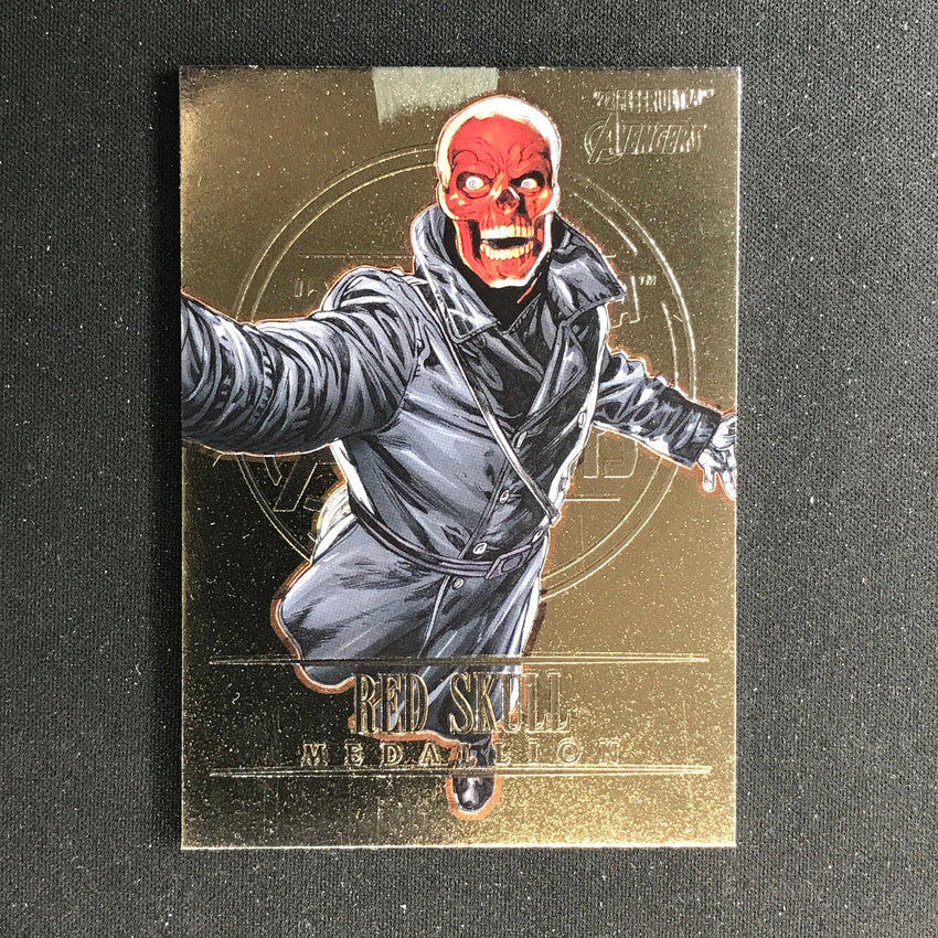 2022 Fleer Ultra Avengers RED SKULL Medallions Base #33