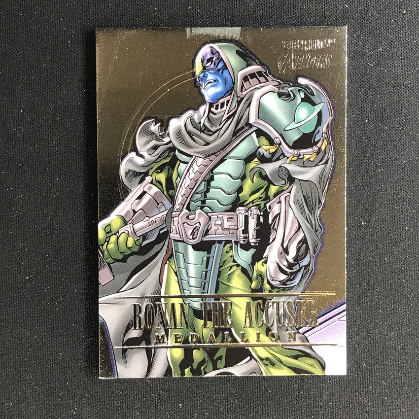 2022 Fleer Ultra Avengers RONAN THE ACCUSER Medallions Base #34