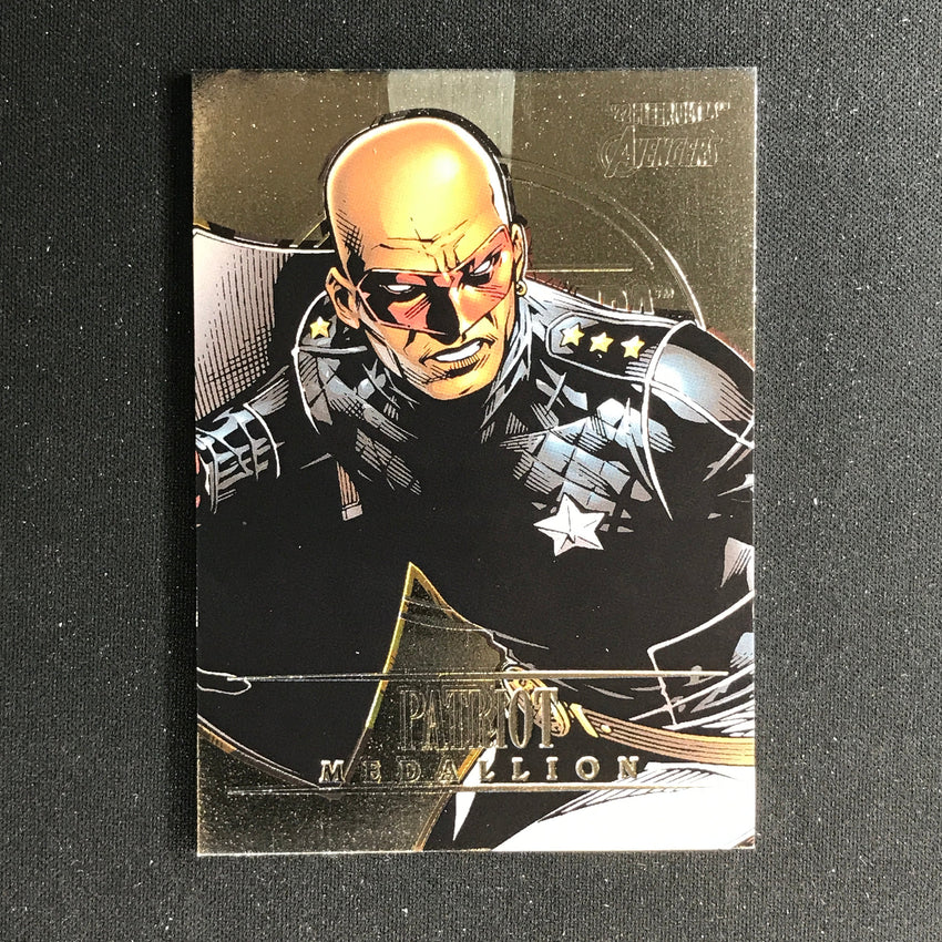 2022 Fleer Ultra Avengers PATRIOT Medallions Base #36