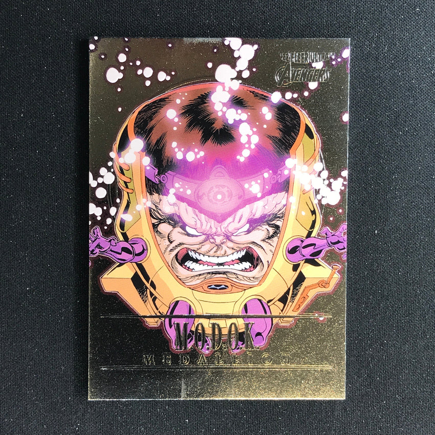 2022 Fleer Ultra Avengers M.O.D.O.K. Medallions Base #38