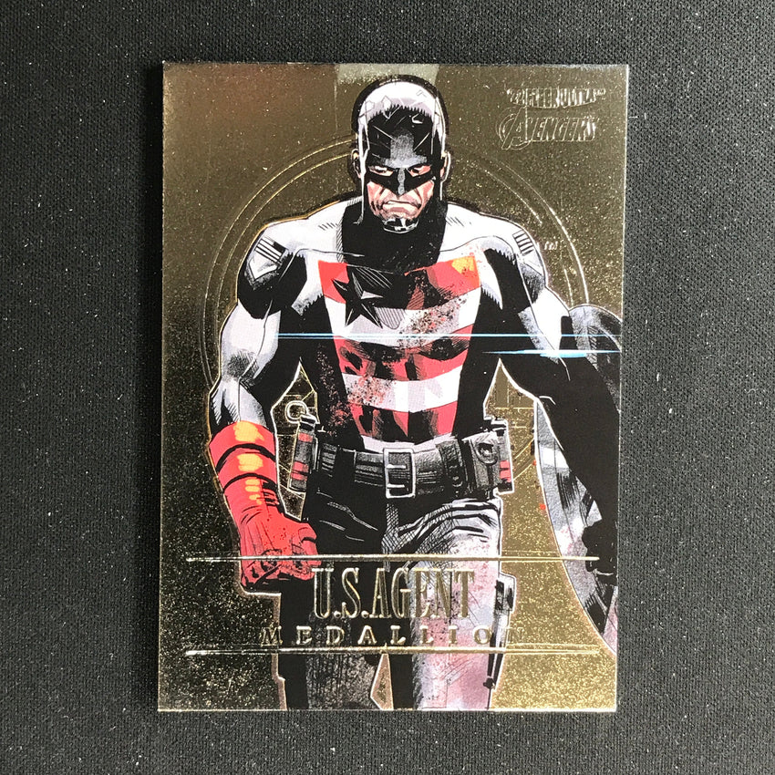 2022 Fleer Ultra Avengers U.S. AGENT Medallions Base #42