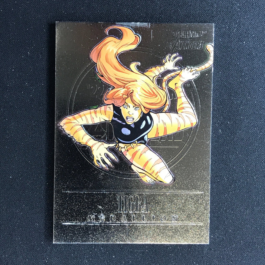 2022 Fleer Ultra Avengers TIGRA Medallions Base #45