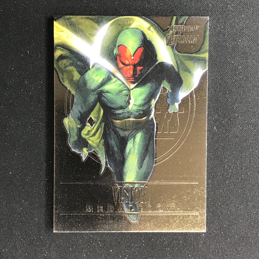 2022 Fleer Ultra Avengers VISION Medallions Base #47