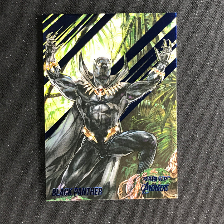 2022 Fleer Ultra Avengers Black Panther Base Blue Foil 210/360