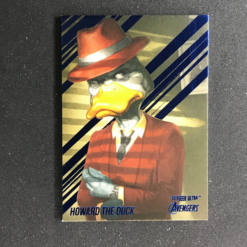 2022 Fleer Ultra Avengers Howard The Duck Base Blue Foil 166/360