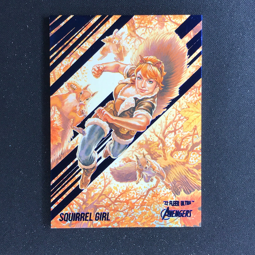 2022 Fleer Ultra Avengers Squirrel Girl Base Blue Foil 041/360