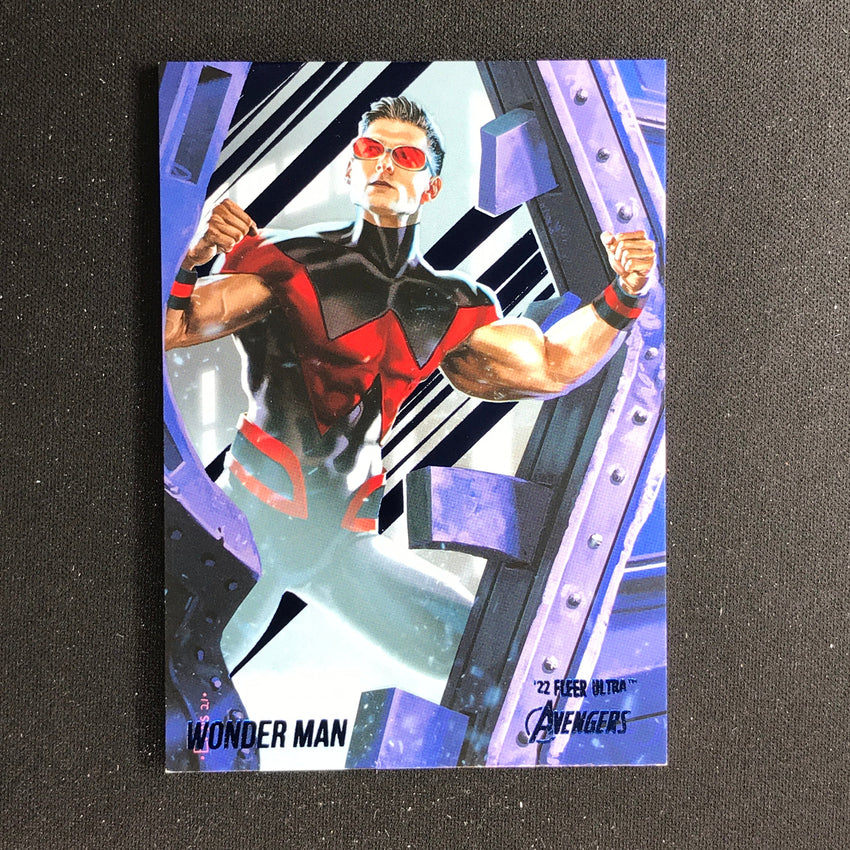 2022 Fleer Ultra Avengers Wonder Man Base Blue Foil 240/360
