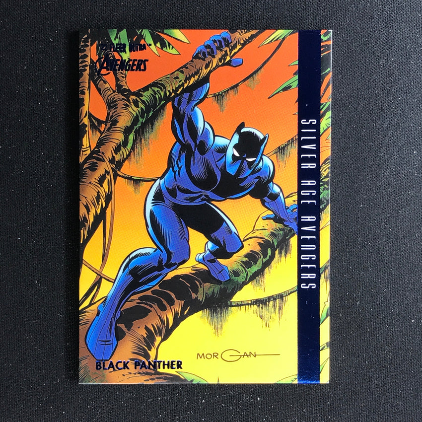 2022 Fleer Ultra Avengers Black Panther Silver Age Blue Foil 170/360