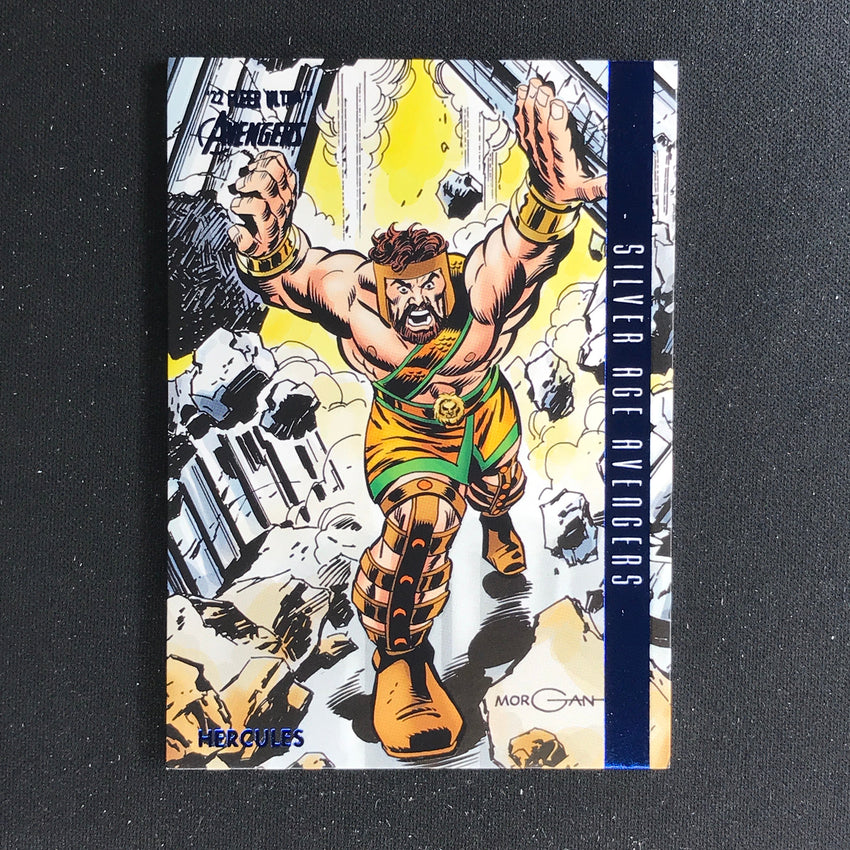 2022 Fleer Ultra Avengers Hercules Silver Age Blue Foil 157/360
