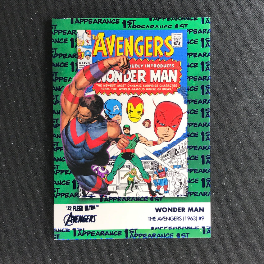 2022 Fleer Ultra Avengers Wonder Man 1st Appearances Blue Foil 349/360