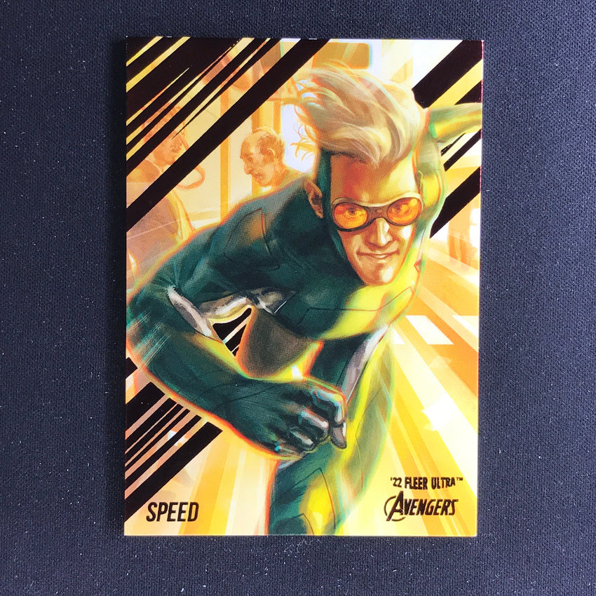 2022 Fleer Ultra Avengers Speed Red Burgundy 039/141