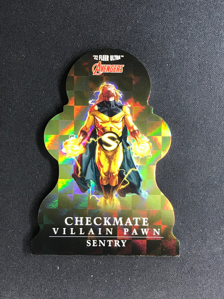 2022 Fleer Ultra Avengers SENTRY Checkmate Die-Cut Villain Pawn #23