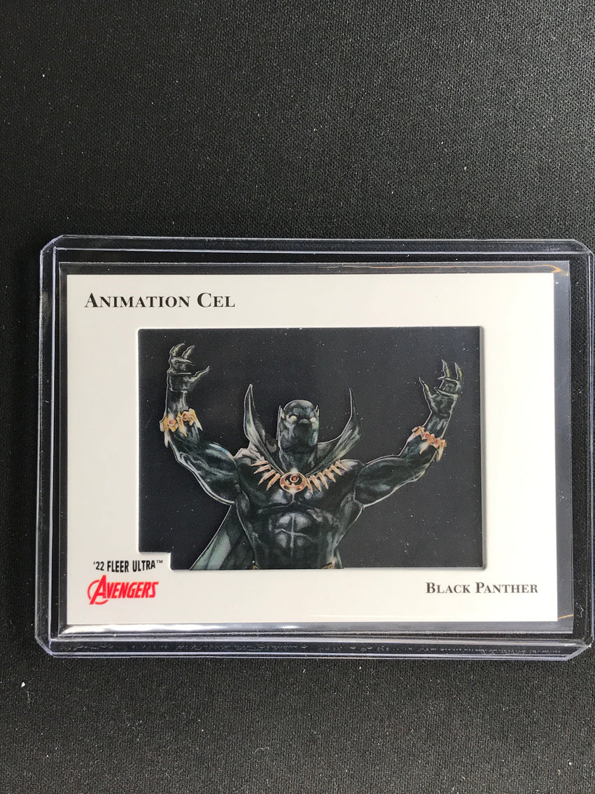 2022 Fleer Ultra Avengers Black Panther Animation Cel No 7