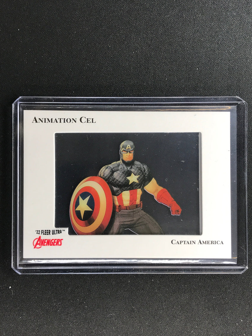 2022 Fleer Ultra Avengers Captain America Animation Cel No 11
