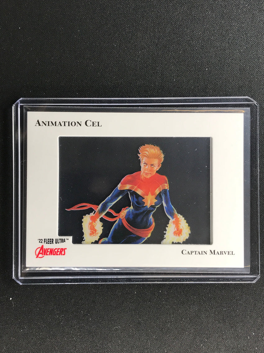2022 Fleer Ultra Avengers Captain Marvel Animation Cel No 13