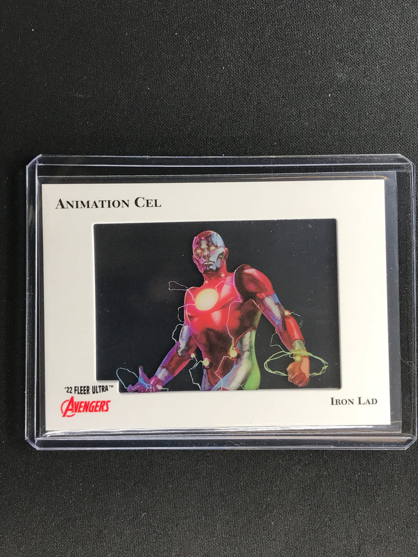 2022 Fleer Ultra Avengers Iron Lad Animation Cel No 34