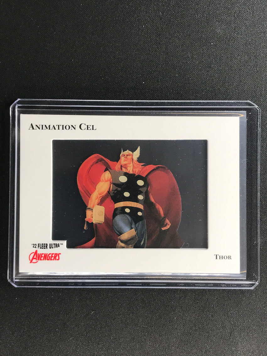 2022 Fleer Ultra Avengers Thor Animation Cel No 77
