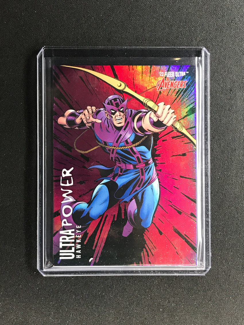 2022 Fleer Ultra Avengers HAWKEYE Ultra Power #27