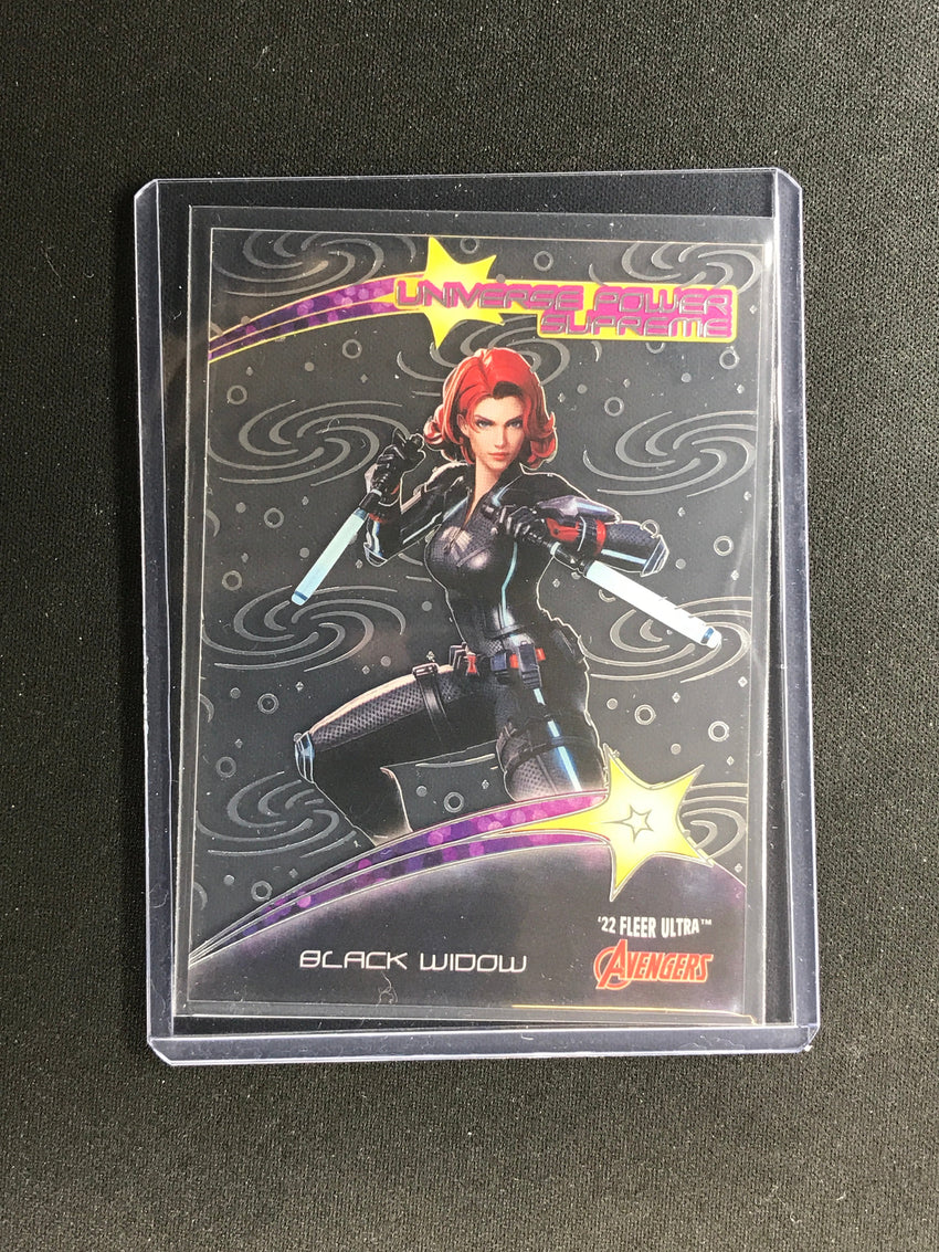 2022 Fleer Ultra Avengers BLACK WIDOW Universe Power Supreme #5