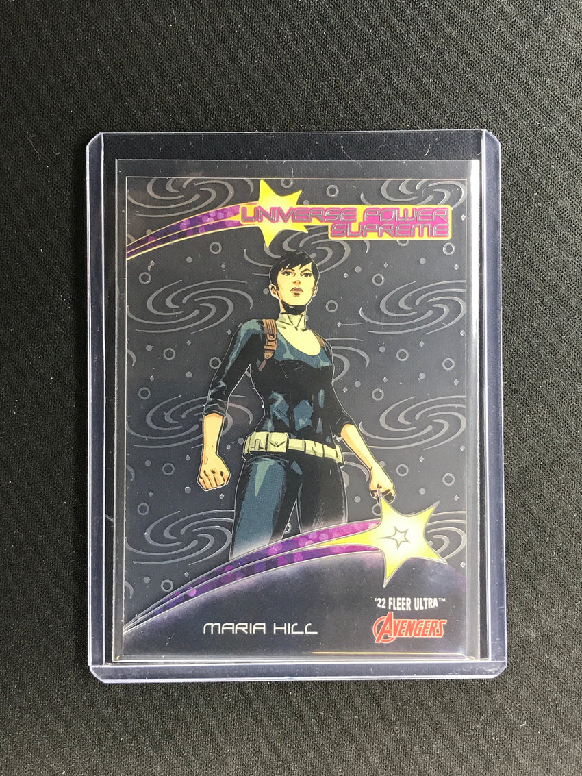 2022 Fleer Ultra Avengers MARIA HILL Universe Power Supreme #25