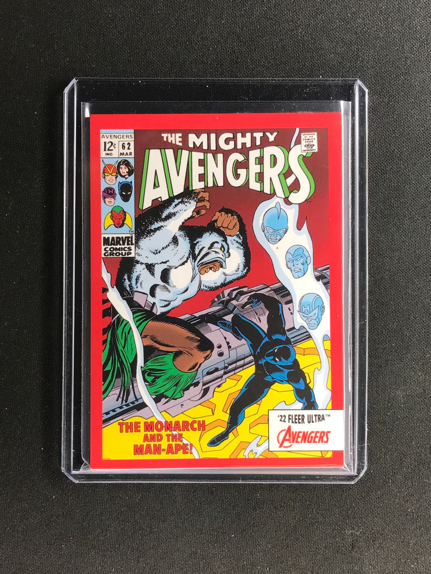 2022 Fleer Ultra Avengers A-62 Avengers 1963 Comic Covers 54/62