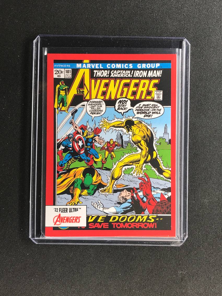 2022 Fleer Ultra Avengers A-101 Avengers 1963 Comic Covers 043/101