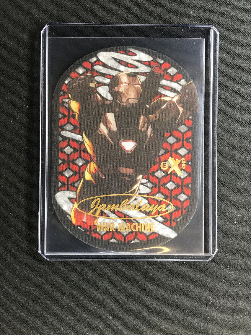 2022 Fleer Ultra Avengers WAR-MACHINE Jambalaya Die-Cut SSP #21