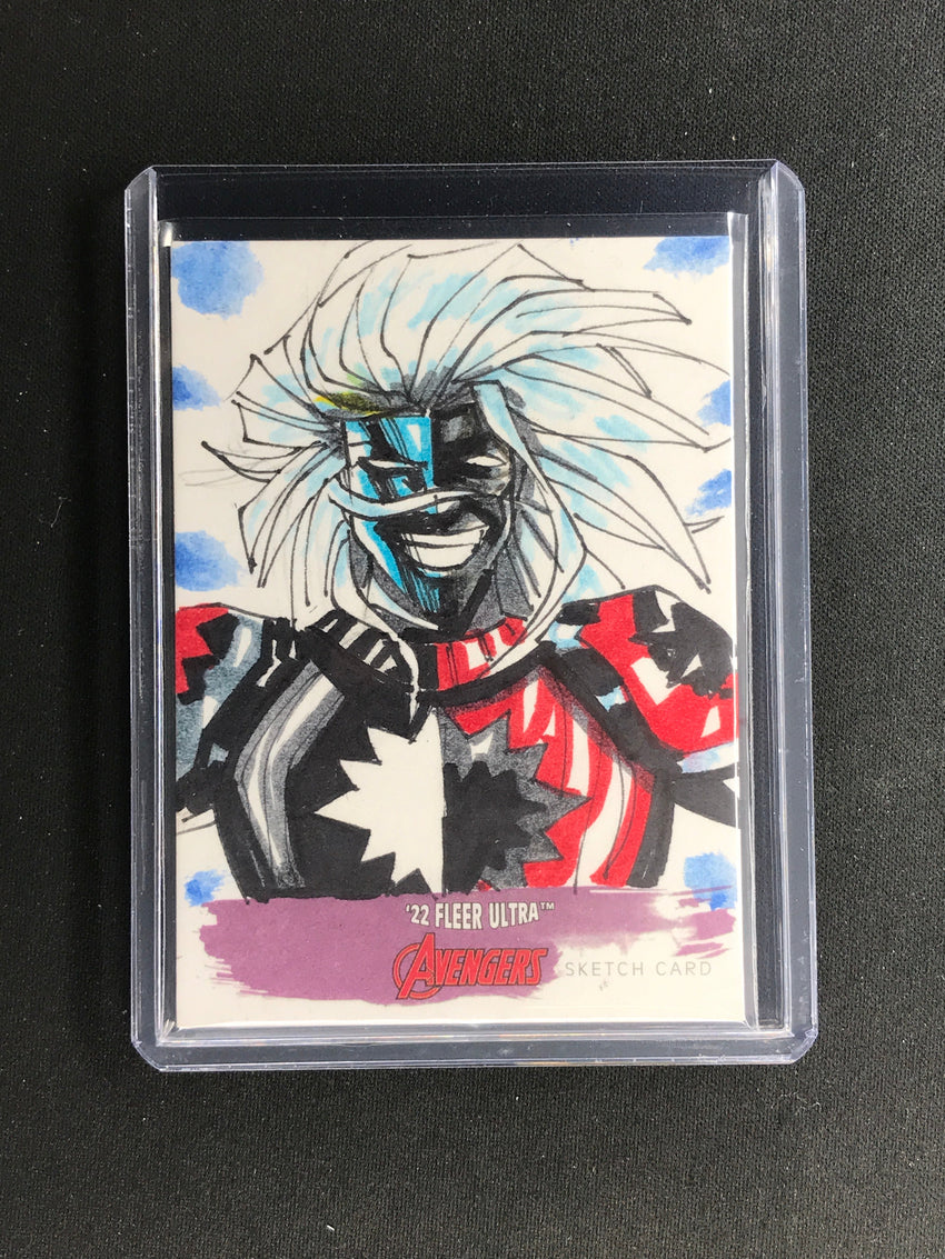 2022 Fleer Ultra Avengers Malekith Sketch Card 1/1 Andy Carreon
