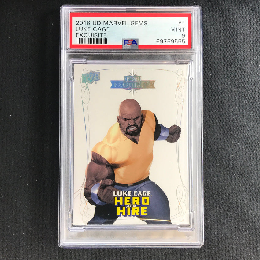 2016 Marvel Gems Luke Cage Exquisite 152/199 Psa 9 565