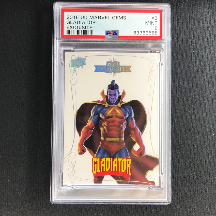 2016 Marvel Gems Gladiator Exquisite 059/199 Psa 9 568