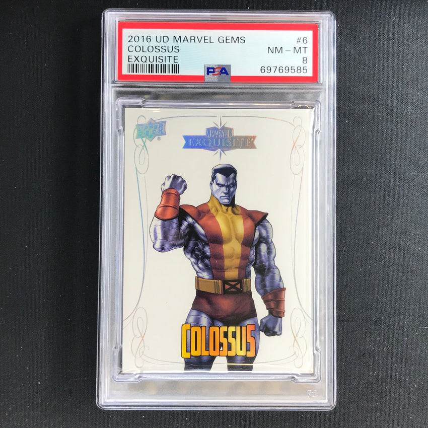 2016 Marvel Gems Colossus Exquisite 035/199 PSA 8 585