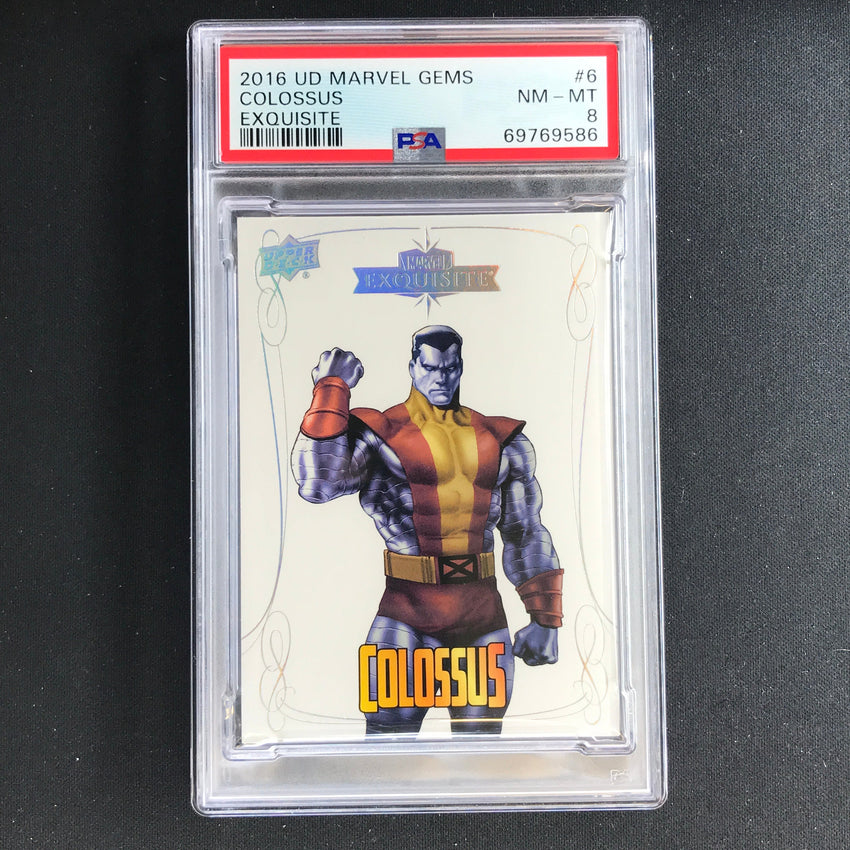 2016 Marvel Gems Colossus Exquisite 059/199 PSA 8 586