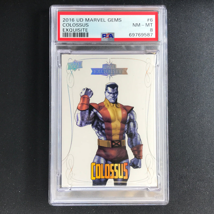 2016 Marvel Gems Colossus Exquisite 090/199 PSA 8 587