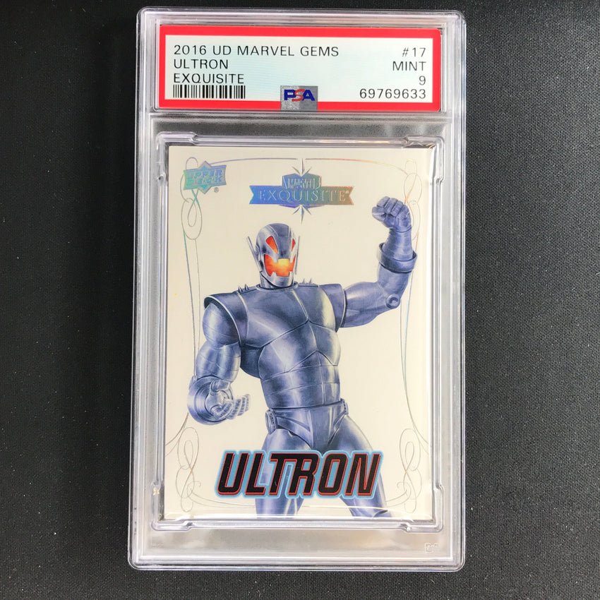 2016 Marvel Gems Ultron Exquisite 127/199 PSA 9 633
