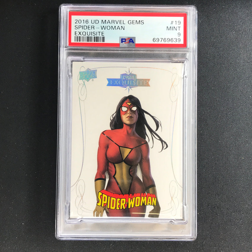 2016 Marvel Gems Spider-woman Exquisite 006/199 PSA 9 639